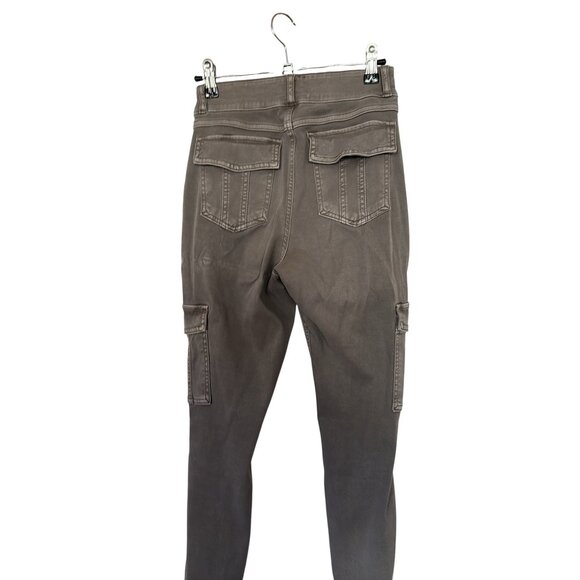 Spanx Skinny Stretch Cargo Pants With Side Pockets & Belt Loops For Women size s - Picture 3 of 5